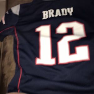 Kids 5/6 tom Brady jersey